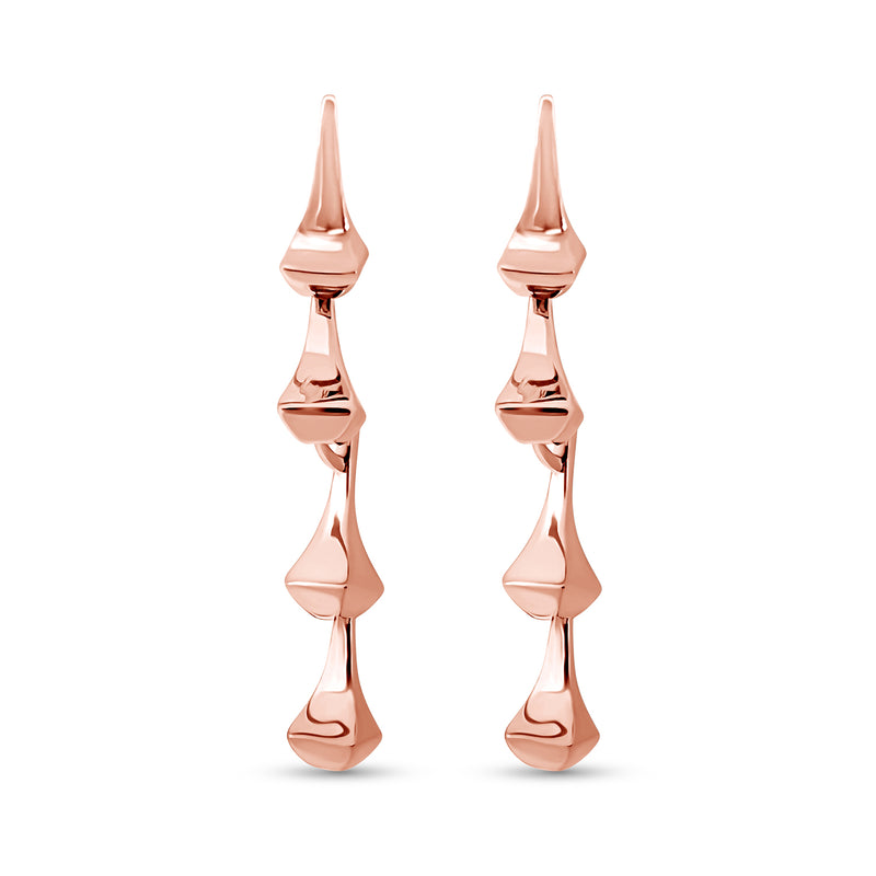 AMAZON DROP EARRINGS PINK