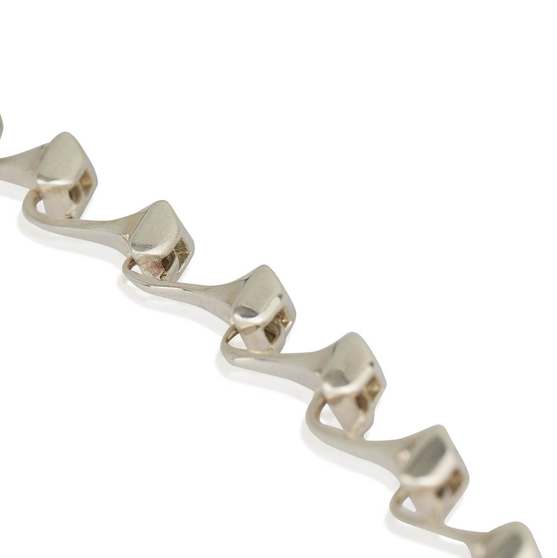 AMAZON LONG NECKLACE SILVER