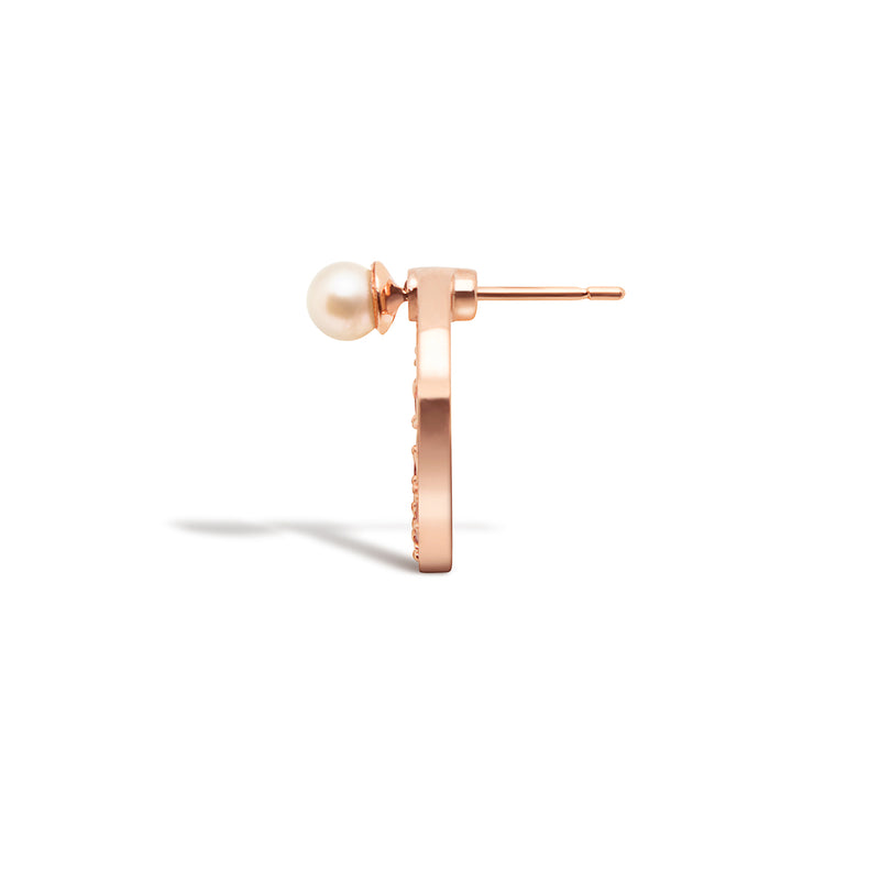 SNAKETRIC DISC EARRINGS PINK