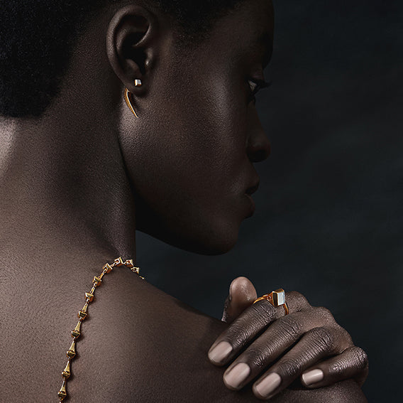 AMAZON EARRINGS GOLD