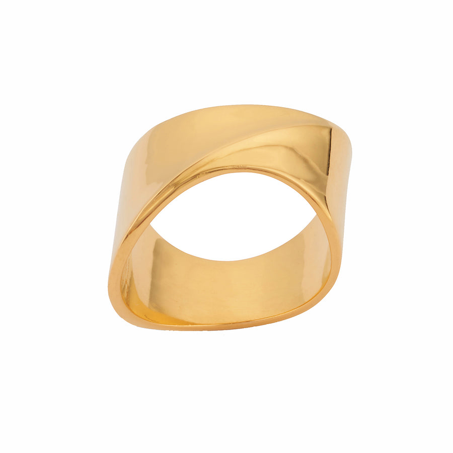 SHARCH SOLID RING GOLD